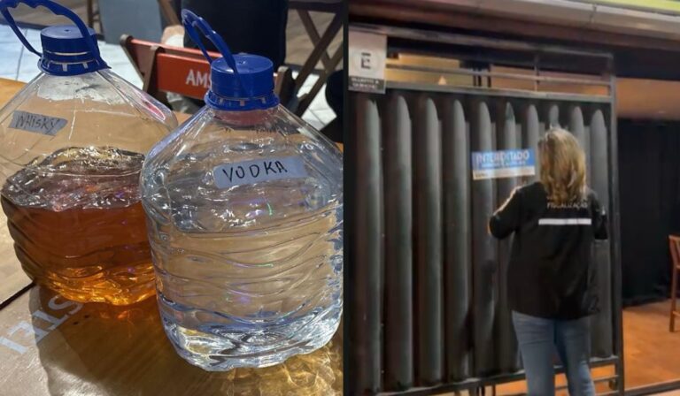 Bar universitário é interditado por venda de uísque e vodka falsificados em Itajaí