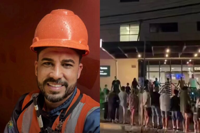 Corrente de oração toma conta de hospital em Itajaí e sinais de melhora em estivador emocionam família