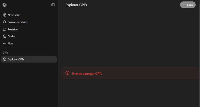 Pane global no ChatGPT deixa usuários sem acesso e gera diversas reclamações
