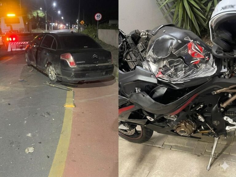 Jovem influenciador do “grau” morre em acidente com moto de luxo em Balneário Piçarras
