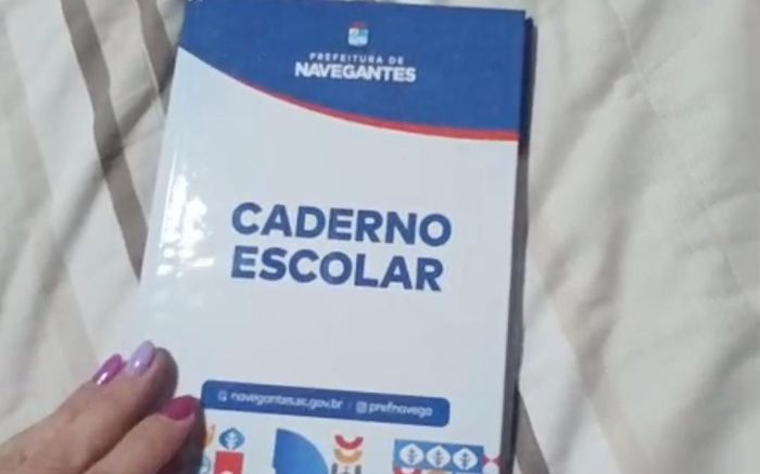 Prefeitura de Navegantes notifica empresa e trava pagamentos após falhas graves em kits escolares
