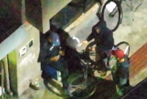 ROMU fecha ponto de tráfico com auxílio de drones e prende três pessoas em Balneário Camboriú