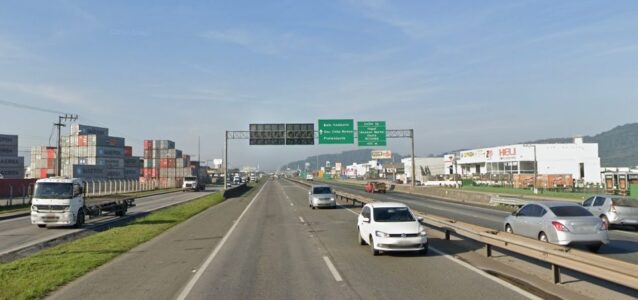 Acidente na BR-101 em Itajaí provoca filas e deixa sentido norte congestionado