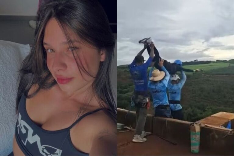Falha fatal: estudante morre após ser lançada sem corda de segurança em salto de 40 metros