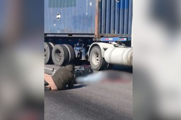 Motociclista morre em grave acidente na BR-101, em Itajaí