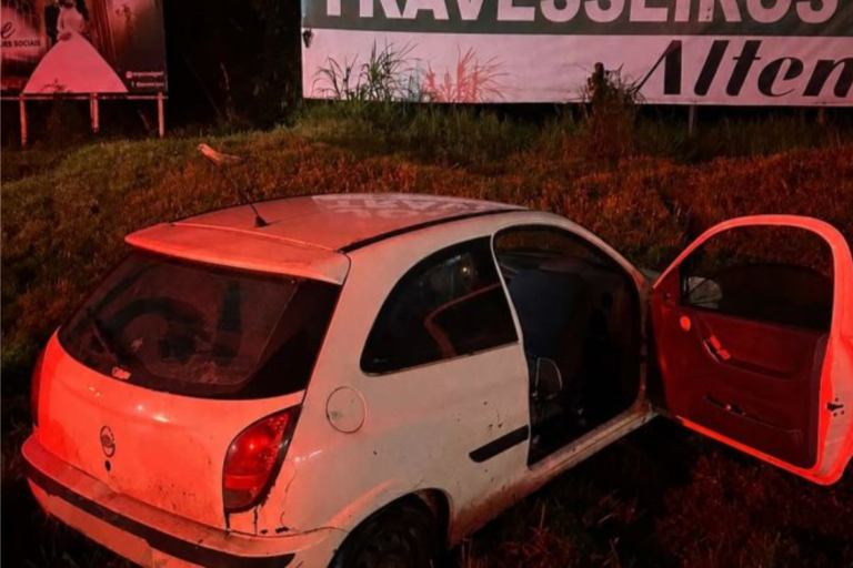 Fuga termina em Itajaí com prisão de foragido e resgate de criança de 11 anos