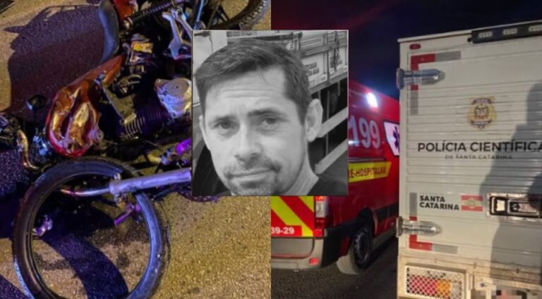 Motociclista morto em grave acidente na Jorge Lacerda é identificado