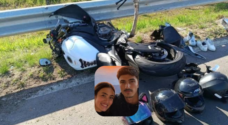 Casal morre em grave acidente de moto na BR-101 a caminho de missa em SC