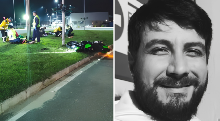 Empresário morre após grave acidente de moto em Gaspar