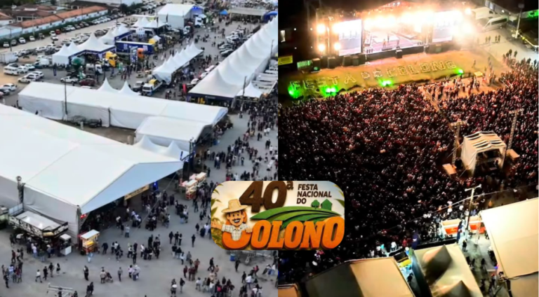 Mais de 160 mil visitantes marcam a 40ª Festa Nacional do Colono em Itajaí