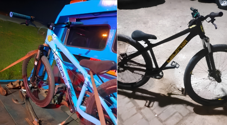 Bicicletas são apreendidas após adolescentes fazerem manobras perigosas em Balneário Camboriú