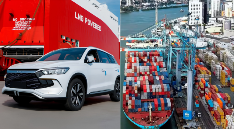 Brasil lidera importação de carros chineses e Porto de Itajaí ganha protagonismo