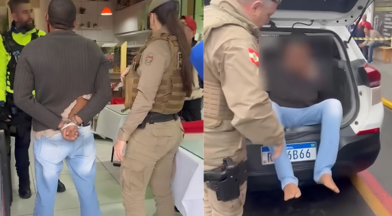 “Ela não vai morrer”: testemunhas enfrentam agressor e salvam mulher em Penha