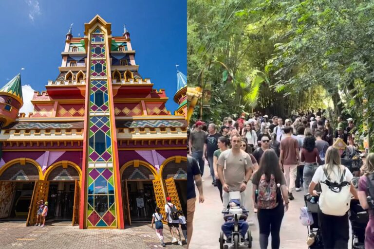 DOMINGO DE CAOS: superlotação e filas de até 6 horas revoltam visitantes no Beto Carrero