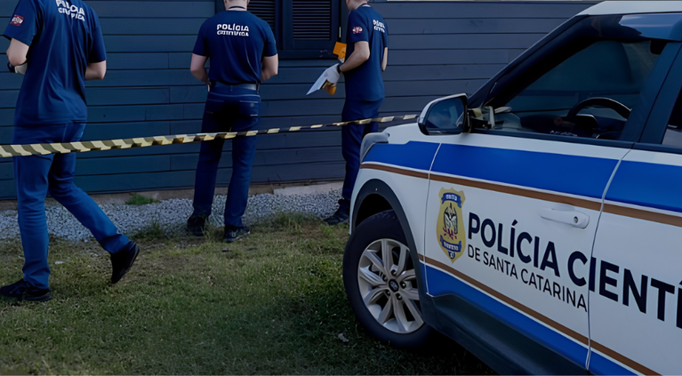 Ataque durante a madrugada deixa casal morto dentro de residência em Navegantes