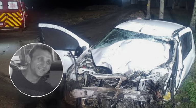 Homem de 33 anos morre após colisão entre carro e caminhão na BR-470
