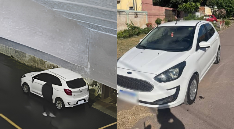 Ford Ka é furtado durante a madrugada em Itajaí; proprietário pede ajuda