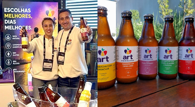 Navegantes ganha destaque nacional com três medalhas para fábrica de kombucha