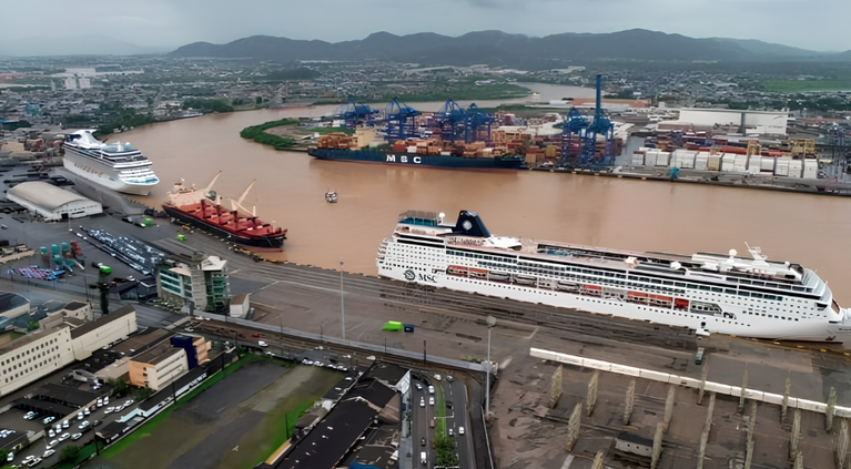 Porto de Itajaí instala sistema milionário para monitorar condições do canal em tempo real