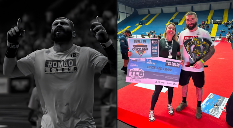 NAVEGANTES NO TOPO! Mateus Romão é campeão brasileiro de crossfit na categoria elite