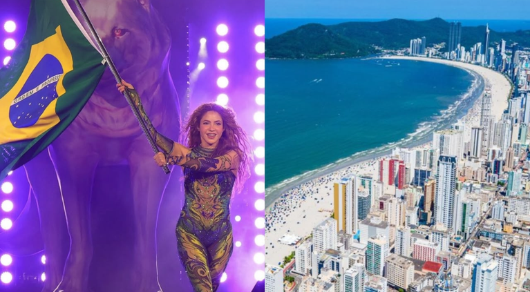 Vai descer pra BC? Shakira pode fazer show em Balneário Camboriú no Réveillon.