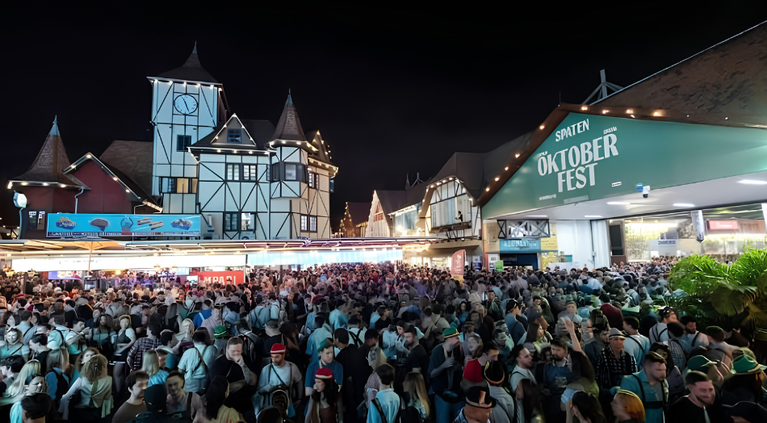 Oktoberfest Blumenau 2026 começa nesta quarta com 19 dias de festa