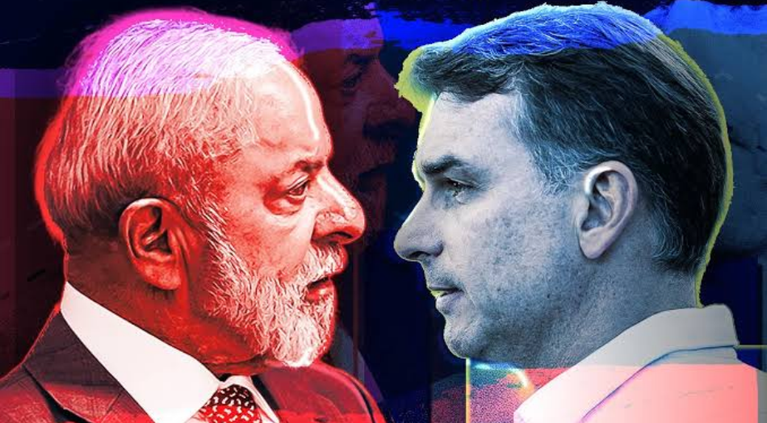 Flávio 53% x Lula 47%: primeira pesquisa após o 1º turno mostra disputa acirrada