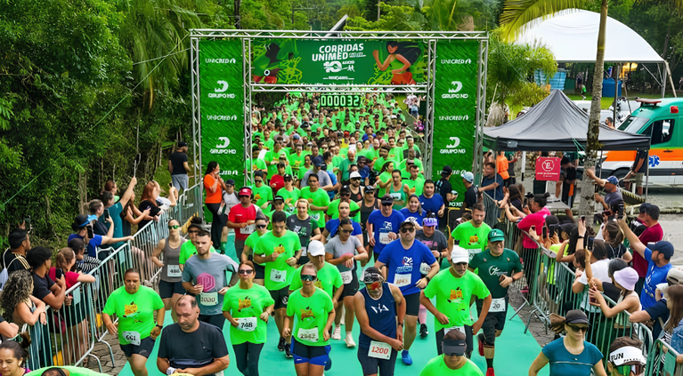 Praia Brava recebe 1.500 atletas para grande corrida neste domingo