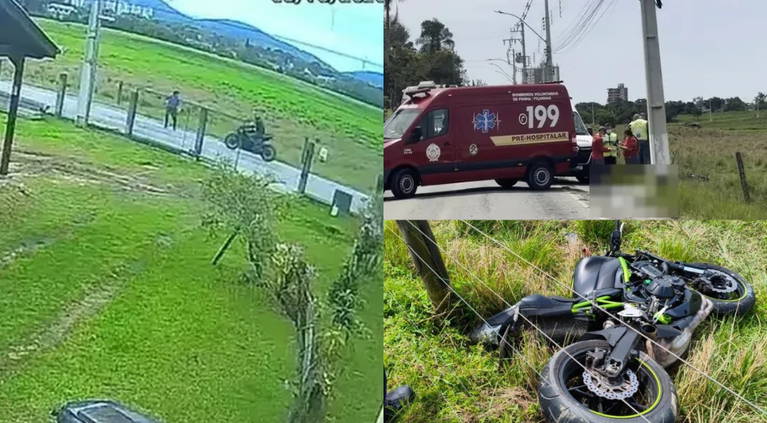 Tragédia em Penha: idoso e motociclista morrem após colisão na Santa Lídia