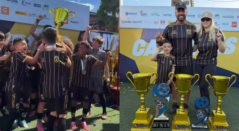 Projeto Craques do Futuro, de Navegantes, conquista três títulos Diamante e bicampeonato nacional Sub-13